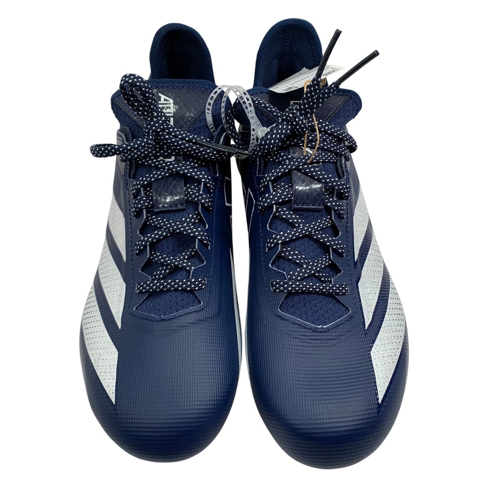 Adidas Men's Football Cleats Navy White Speed Molded New No Box US 9 NWT